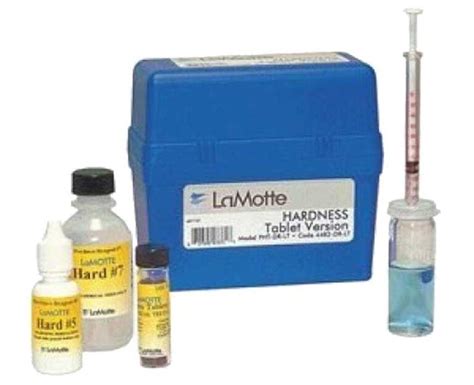 lamotte hardness test kit instructions|TOTAL HARDNESS KIT .